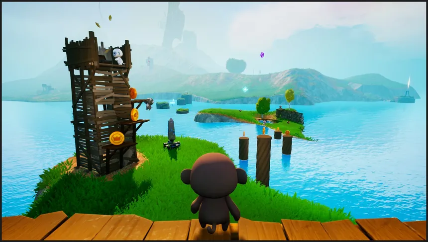Скриншот 1 к игре A Monkey's Adventure