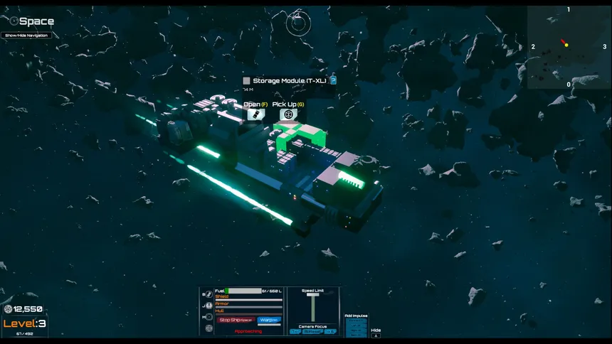 Скриншот 2 к игре RYMDVAL - Space Trucking