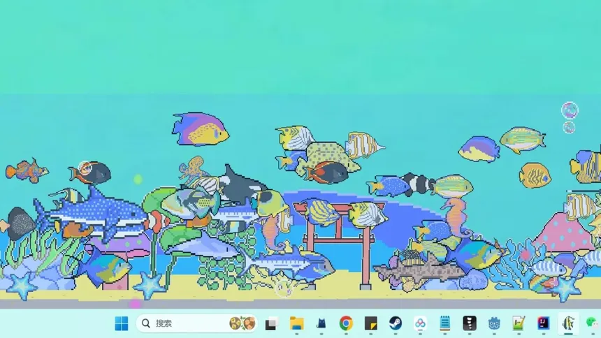 Скриншот 2 к игре 星星水族馆~Star Aquarium