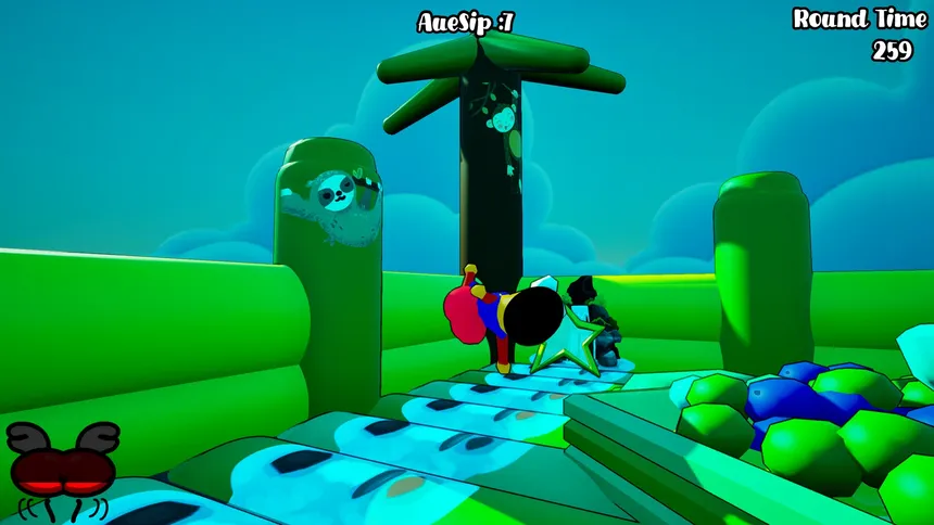Скриншот 1 к игре Bouncy Butt Castle