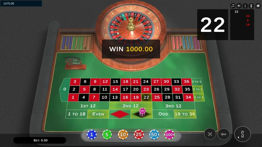 Скриншот 2 к игре Roulette Pro Simulator
