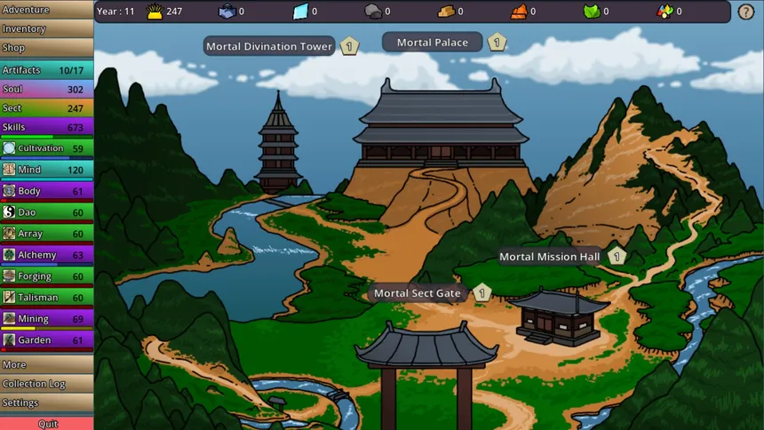 Скриншот 3 к игре Idle Cultivation
