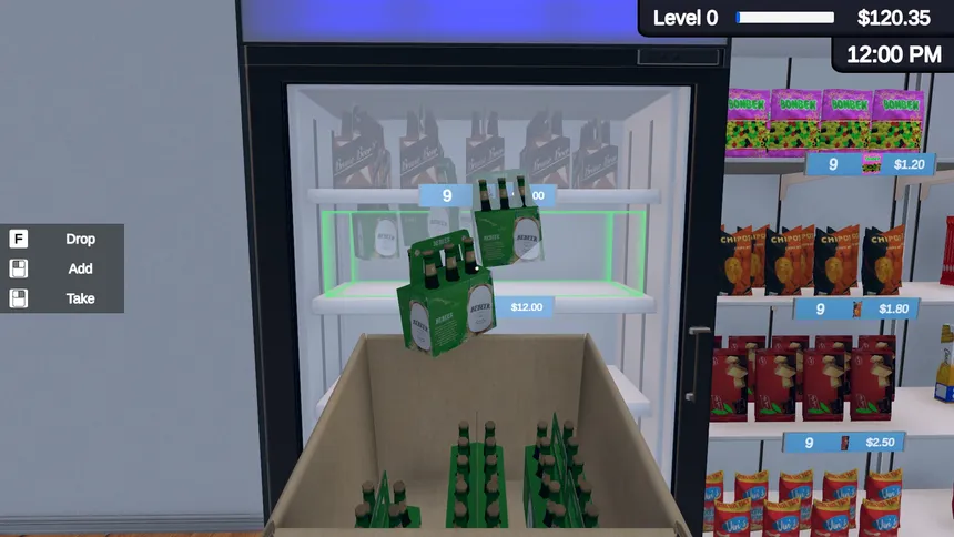 Скриншот 1 к игре Booze Shop Simulator