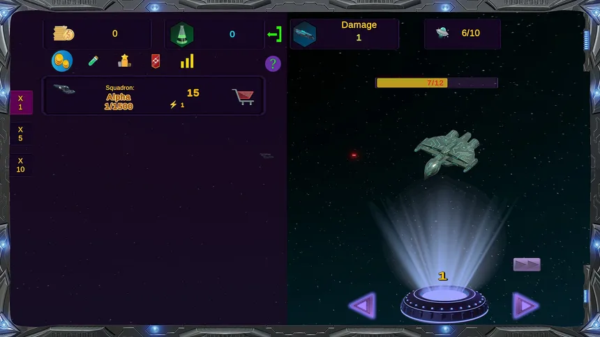 Скриншот 1 к игре Star Clicker Odyssey