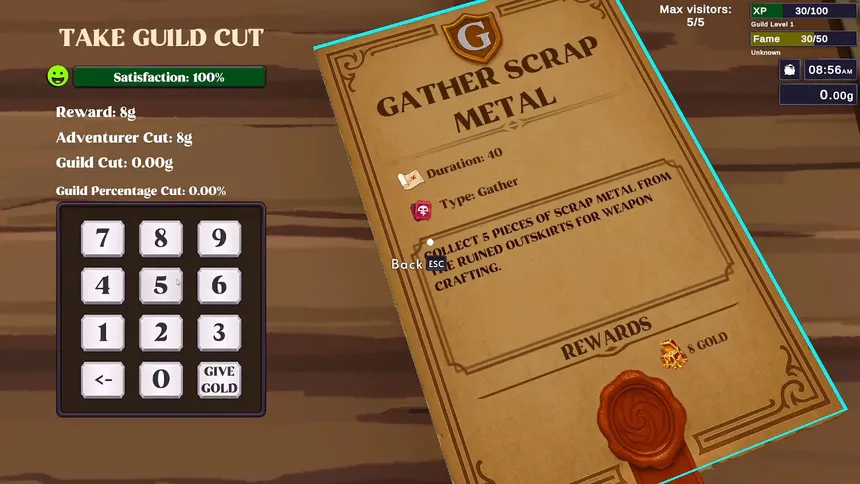 Скриншот 2 к игре Guild Hall Simulator