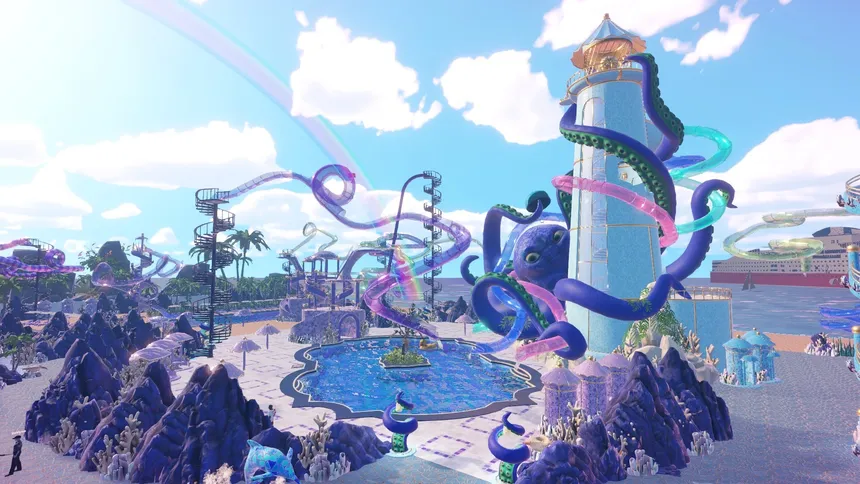 Скриншот 1 к игре Waterpark Simulator