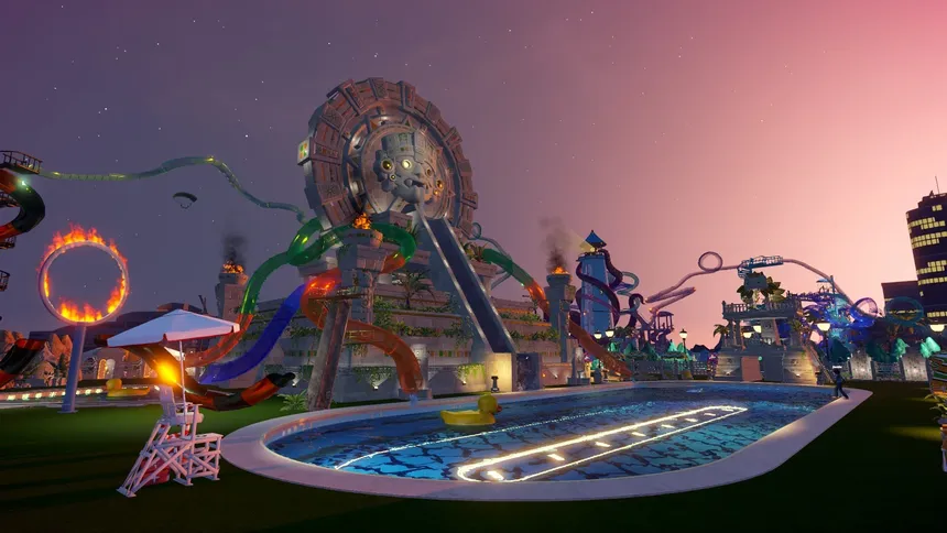Скриншот 2 к игре Waterpark Simulator