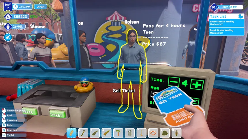 Скриншот 8 к игре Waterpark Simulator