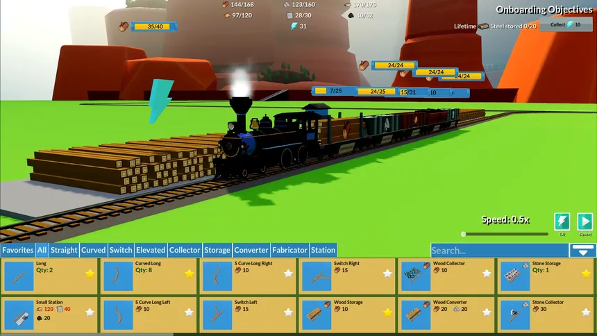 Скриншот 3 к игре Lazy Train Game