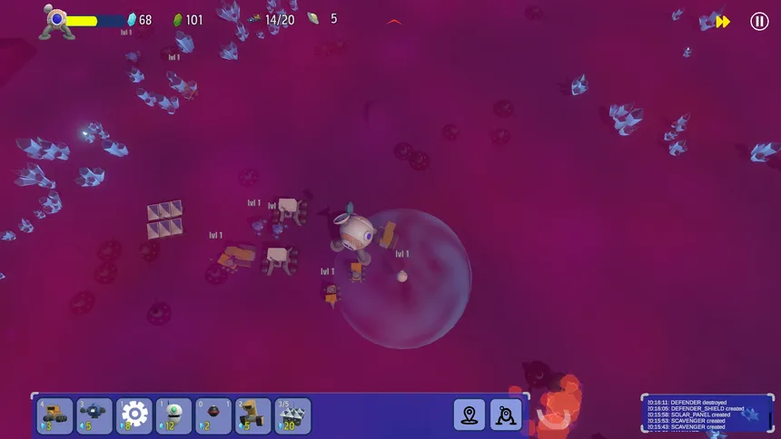 Скриншот 4 к игре Space Base Defense