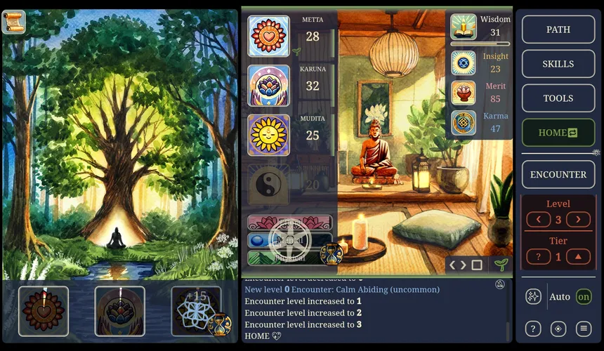Скриншот 1 к игре Four Divine Abidings