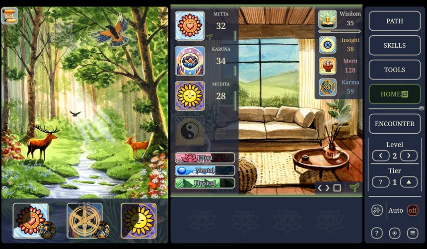 Скриншот 3 к игре Four Divine Abidings