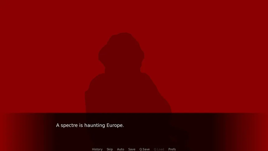 Скриншот 1 к игре The Communist Manifesto ~ A Visual Novel