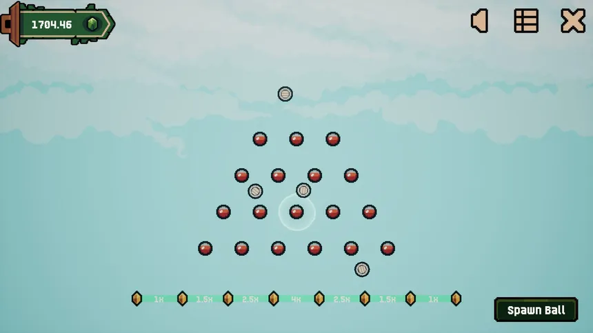 Скриншот 3 к игре Plinko Pixel