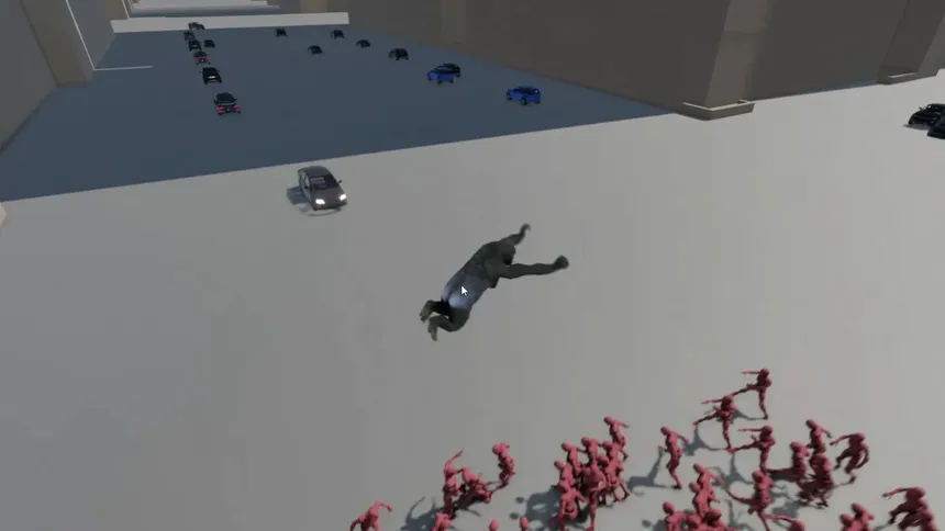 Скриншот 5 к игре A Gorilla vs 100 Men Simulator