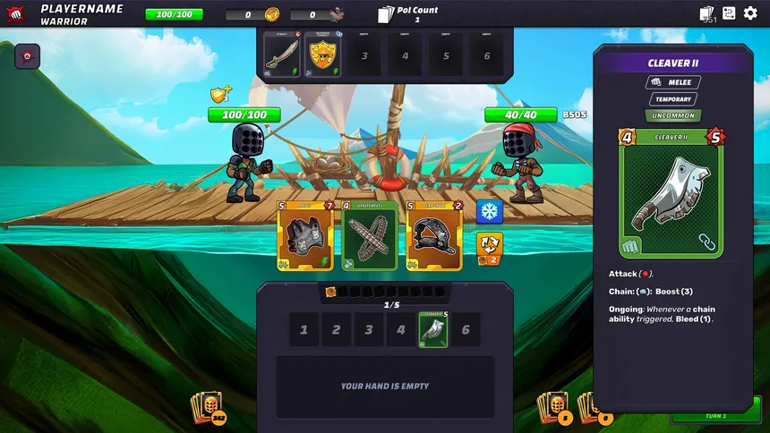 Скриншот 1 к игре Deckanism: Singularity Island