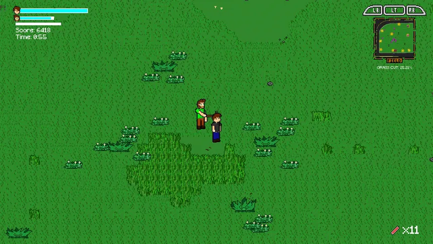 Скриншот 1 к игре Weed Wacker Warrior