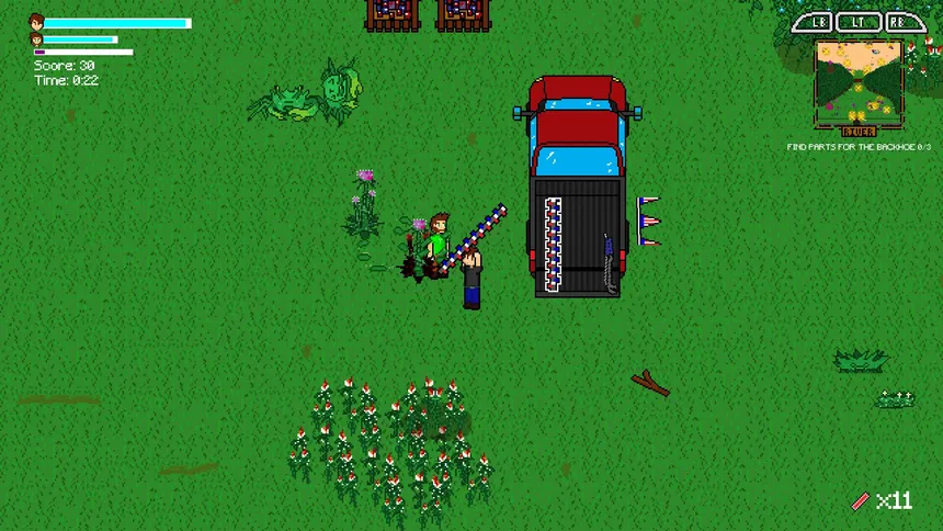 Скриншот 3 к игре Weed Wacker Warrior