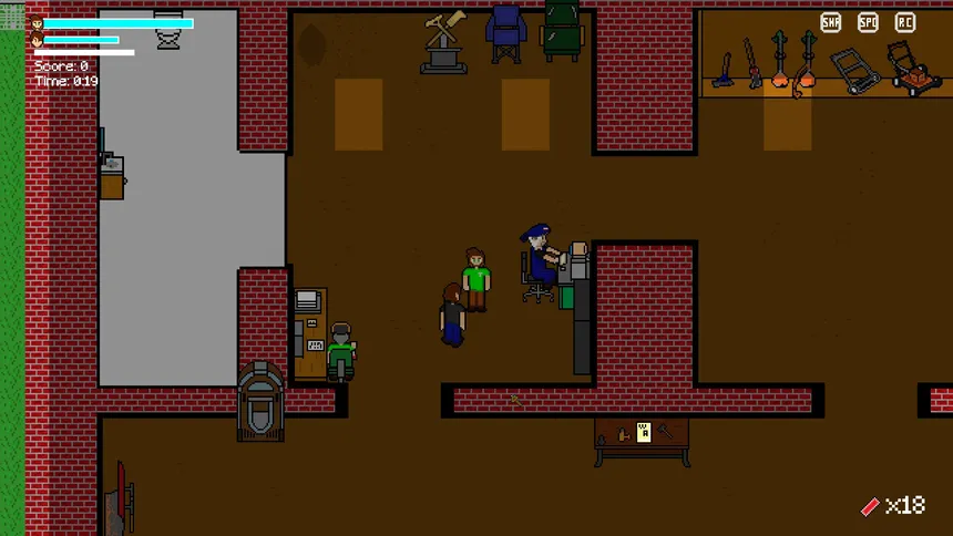 Скриншот 7 к игре Weed Wacker Warrior