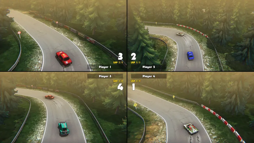 Скриншот 4 к игре Super Woden: Rally Edge