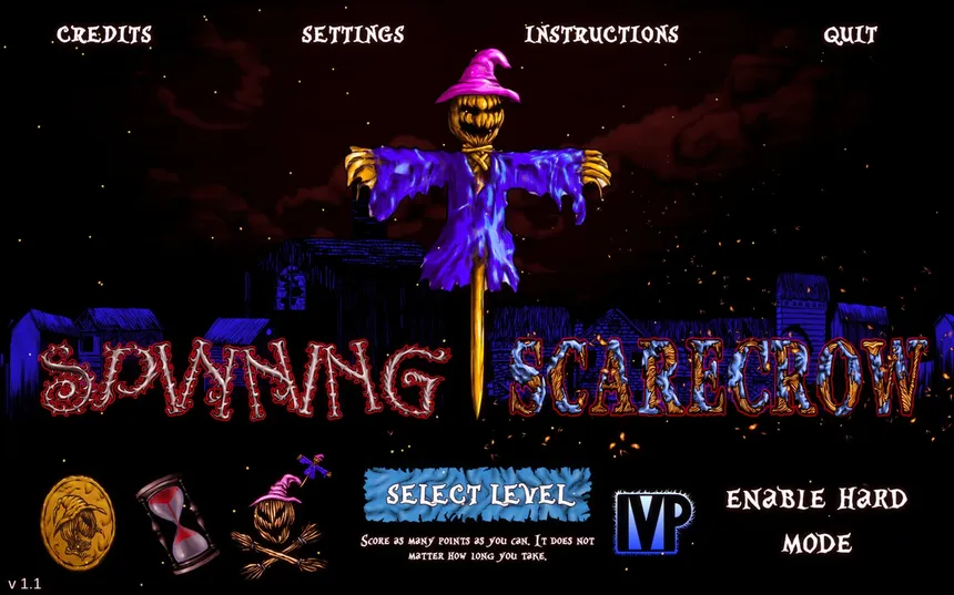 Скриншот 1 к игре Spinning Scarecrow
