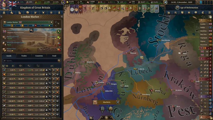 Скриншот 4 к игре Europa Universalis V