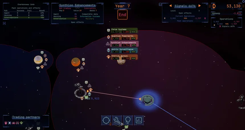 Скриншот 1 к игре Interstellar Espionage Inc.