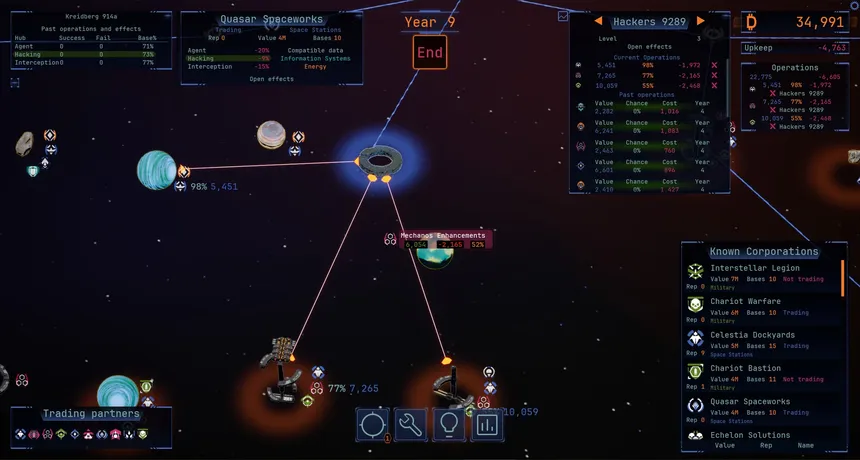 Скриншот 3 к игре Interstellar Espionage Inc.