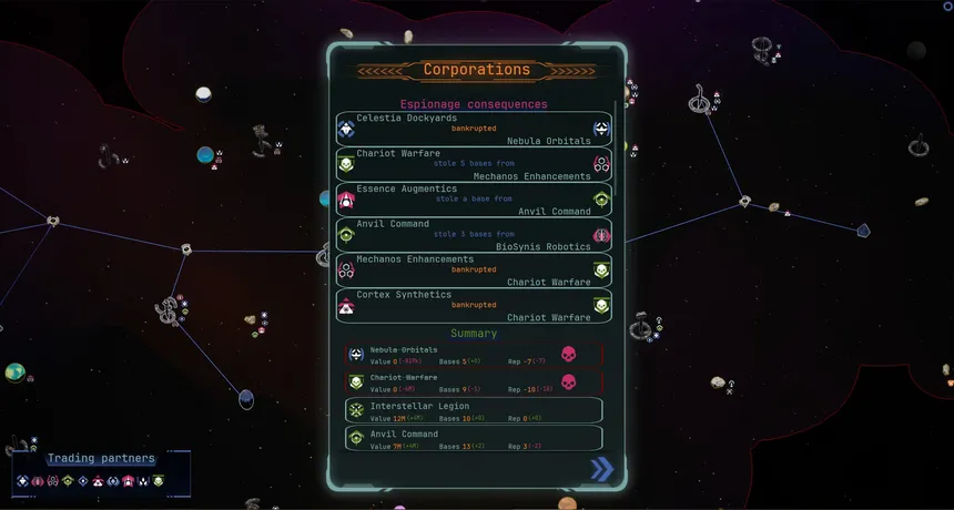 Скриншот 6 к игре Interstellar Espionage Inc.