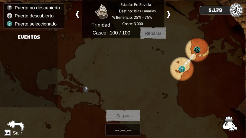 Скриншот 7 к игре Galleons of Fortune: Pioneers