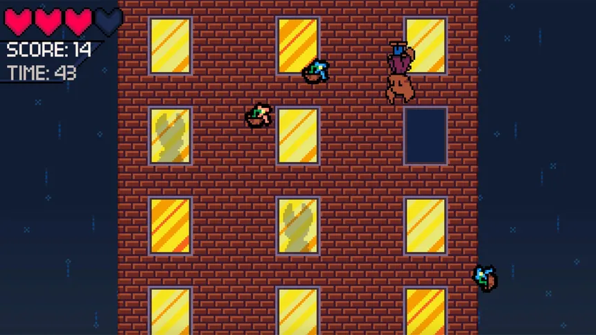Скриншот 3 к игре Fall Cat