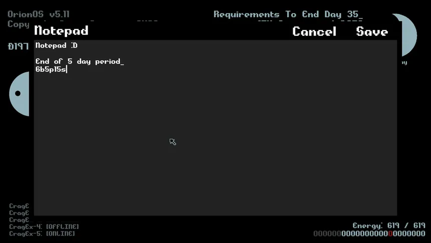 Скриншот 1 к игре CragEx-5