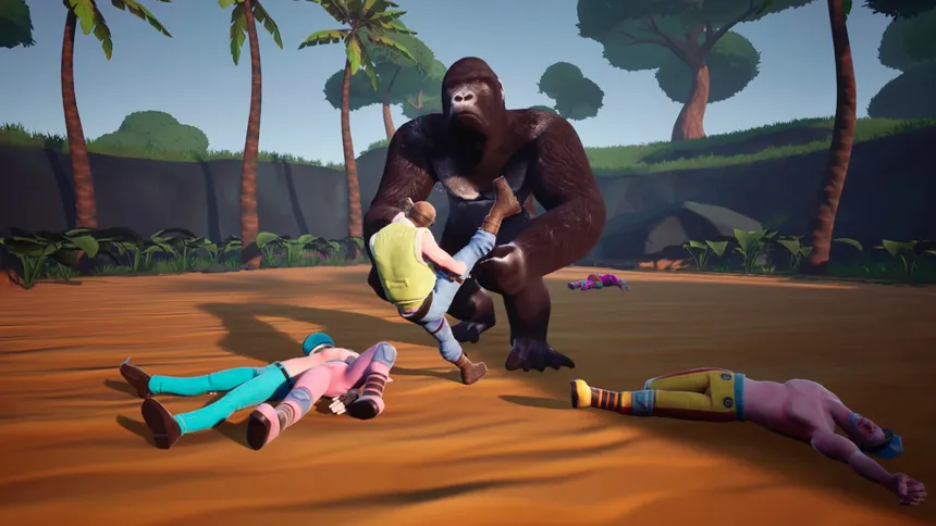 Скриншот 8 к игре 100 Men VS Gorilla