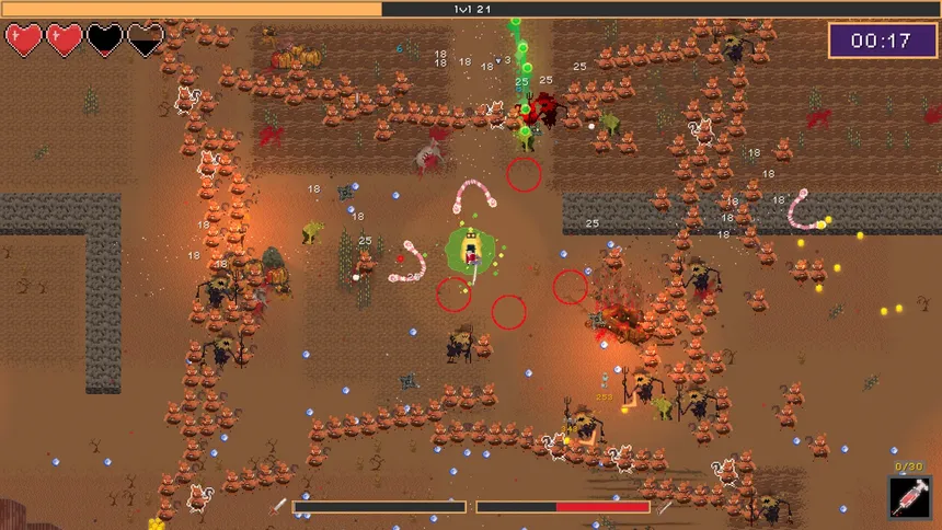 Скриншот 1 к игре Bloodmoon Survivors
