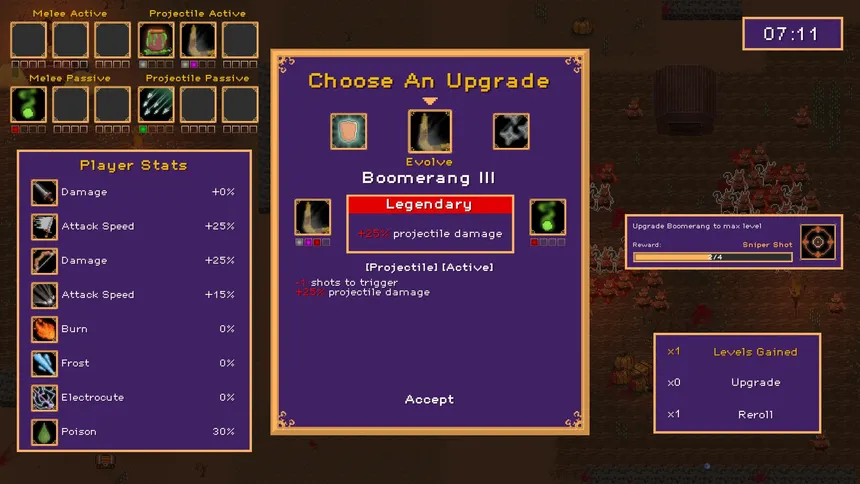 Скриншот 6 к игре Bloodmoon Survivors