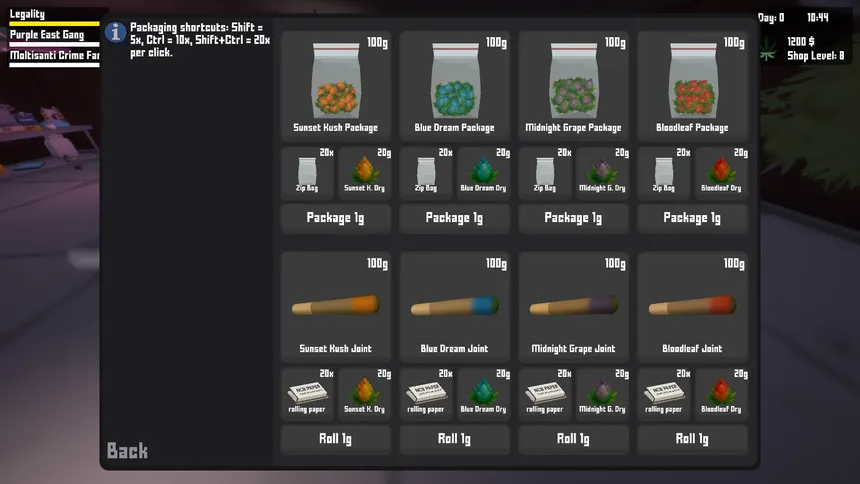 Скриншот 3 к игре Weed Store Simulator