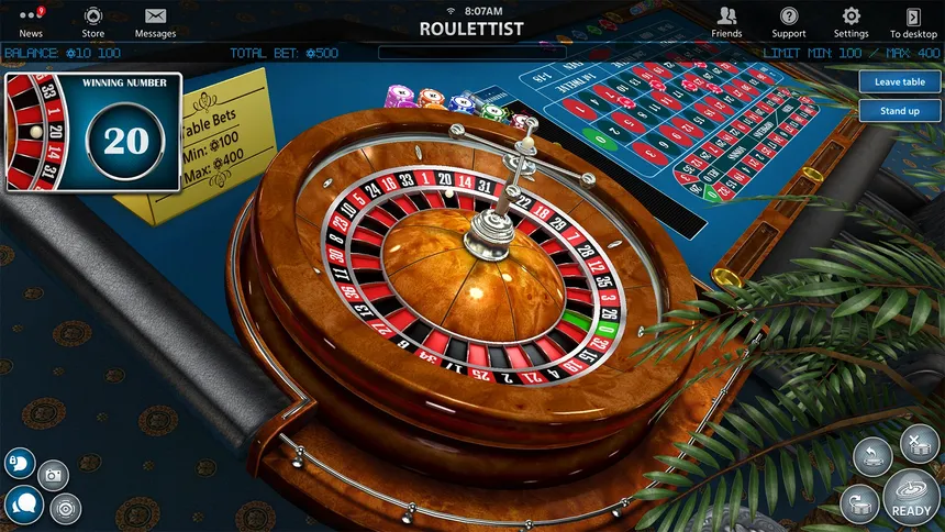 Скриншот 1 к игре Рулетка онлайн: Roulettist