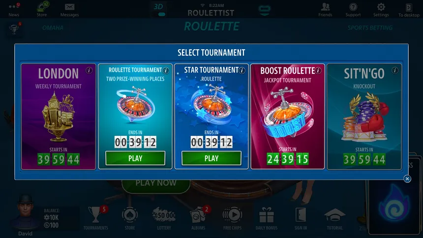 Скриншот 4 к игре Рулетка онлайн: Roulettist