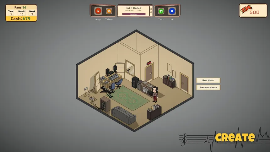 Скриншот 6 к игре Music Producer Tycoon