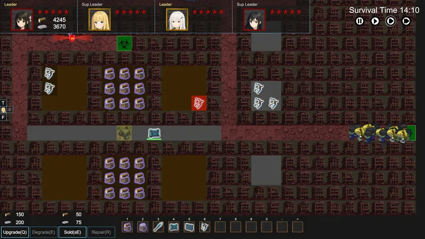 Скриншот 2 к игре Endzone Girls: Девушки последней линии обороны