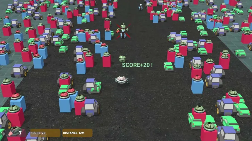 Скриншот 2 к игре Endless Robot dash