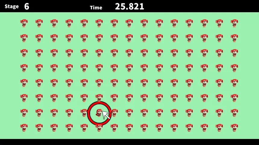 Скриншот 1 к игре みんなで間違い探しスタジアム