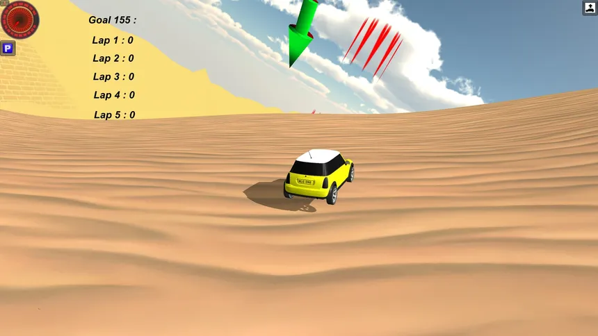 Скриншот 1 к игре Crazy Racer