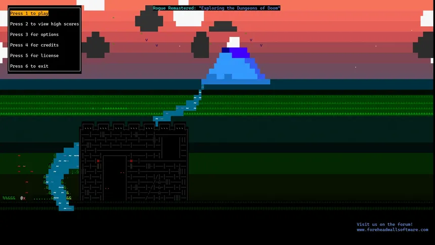 Скриншот 1 к игре Rogue Remastered