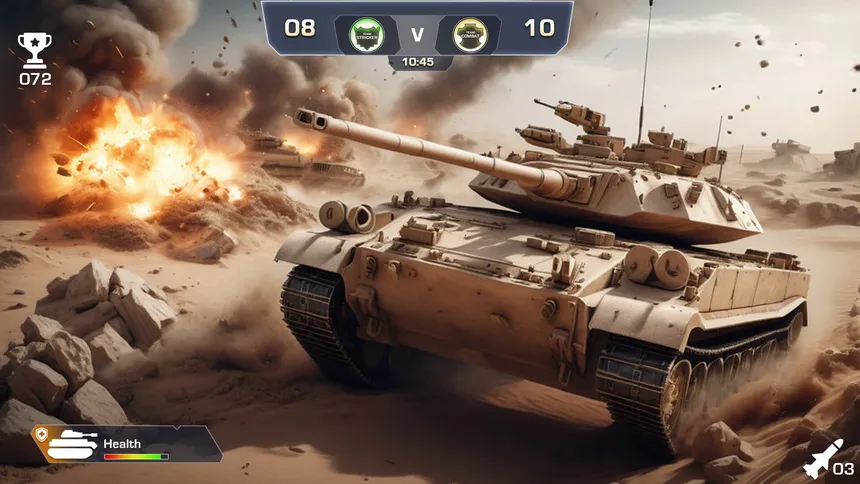 Скриншот 3 к игре Tank Battle World War