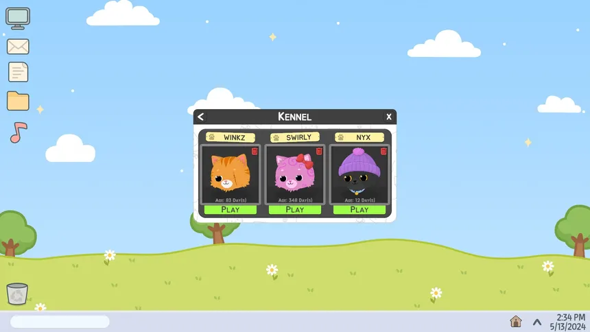 Скриншот 3 к игре Digital Desktop Cats