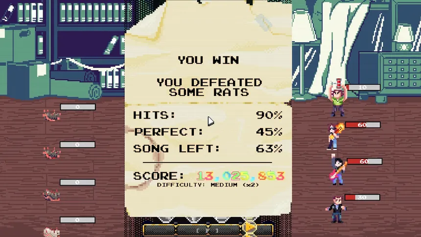 Скриншот 4 к игре Rock Quest: A Rhythm Adventure