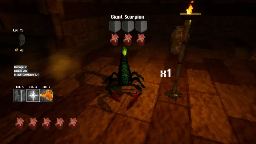 Скриншот 4 к игре Necrodungeon
