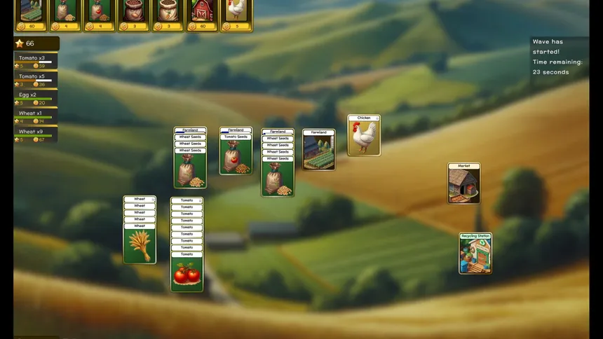 Скриншот 1 к игре Relaxing Farm: Merge Tales
