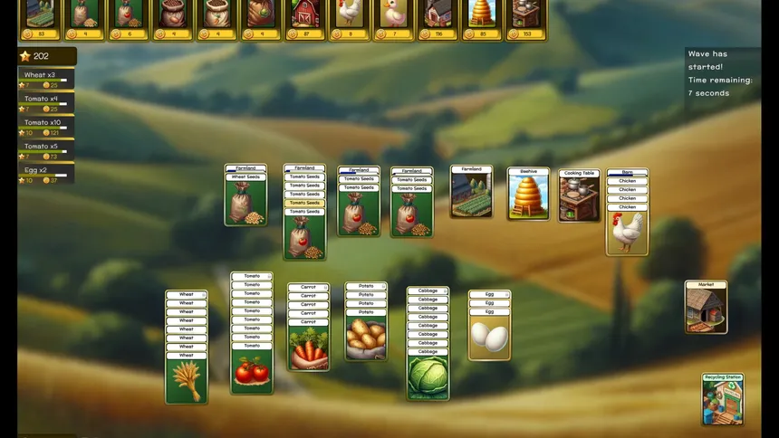 Скриншот 2 к игре Relaxing Farm: Merge Tales